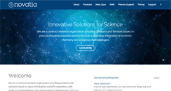 Desktop Screenshot of enovatia.com